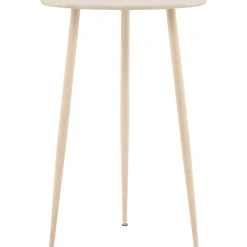 Plaza barbord Ø70 cm - Whitewash