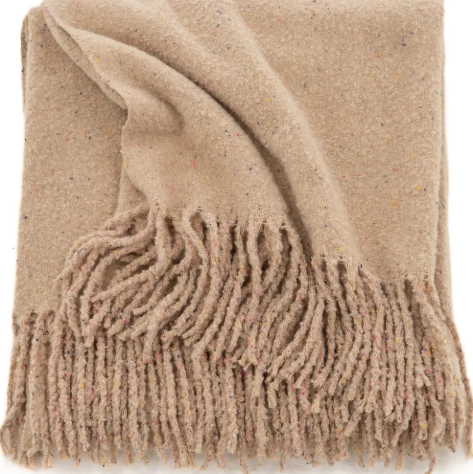 Pläd 130x170 cm - Beige