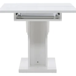 Pluto matbord 120-160 x 90 cm - Vit