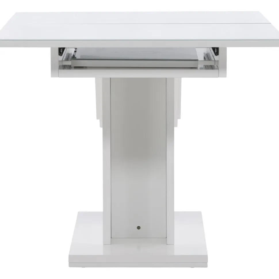 Pluto matbord 120-160 x 90 cm - Vit