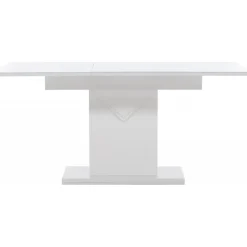 Pluto matbord 120-160 x 90 cm - Vit