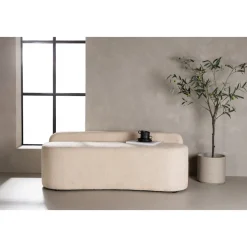 Pocatello 2-sits soffa - Vit