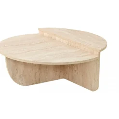 Podium soffbord Ø90 cm - Travertin