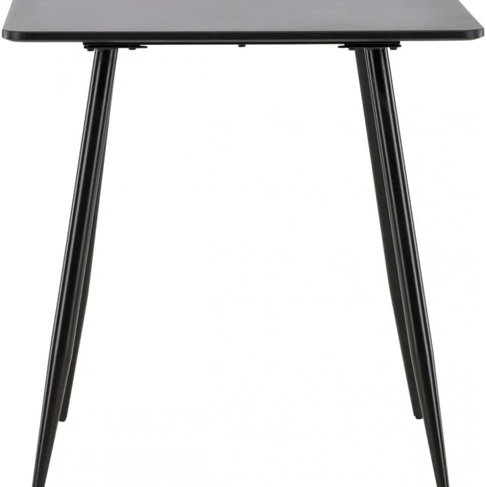 Polar matbord 75 x 75 cm - Svart