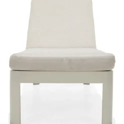 Portals loungegrupp 4 - Vit/teak + Textilskydd för utemöbler