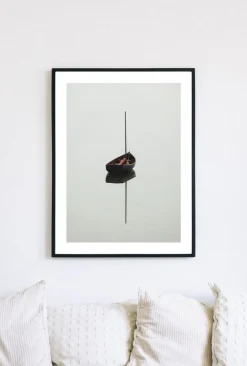Posterworld - Motiv Lonely Boat - 50x70 cm