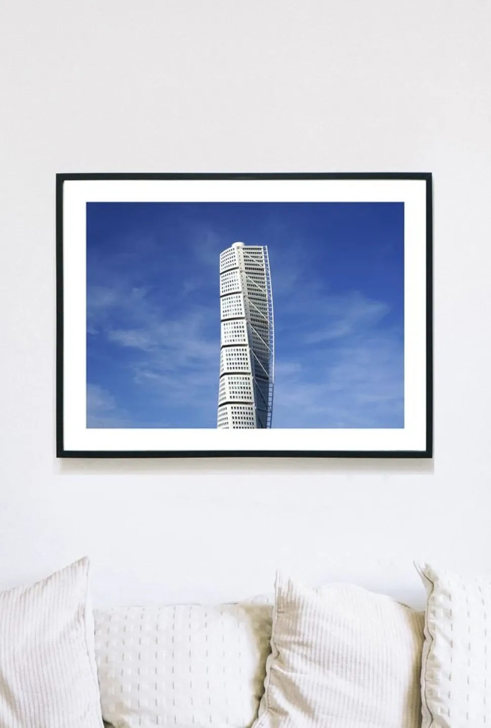 Posterworld - Motiv Turning Torso sky - 50x70 cm