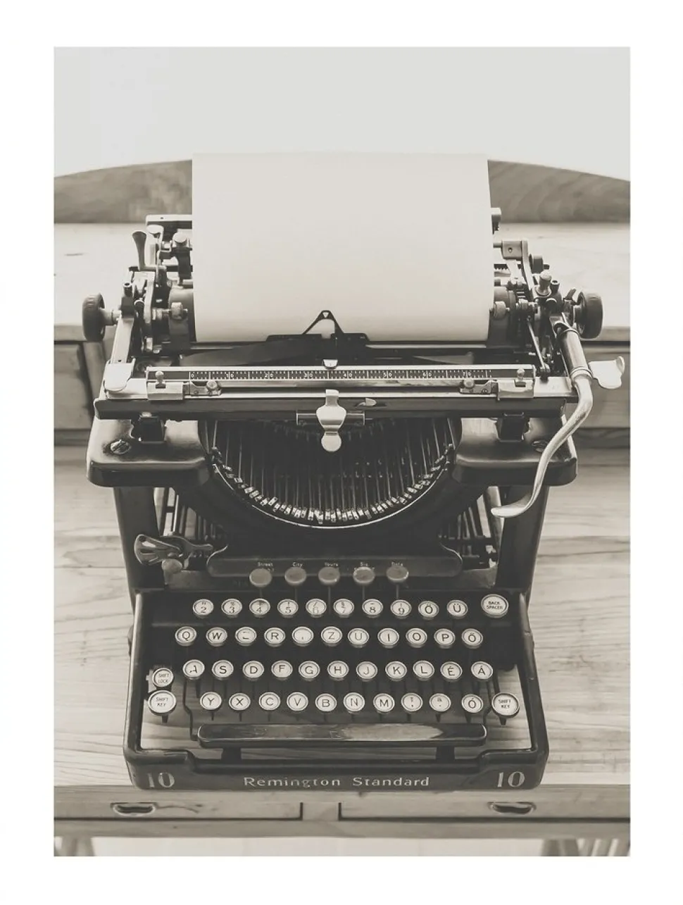 Posterworld - Motiv Typewriter - 70 x 100 cm
