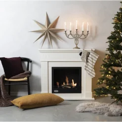 Öppen spis vit - Nottinghill