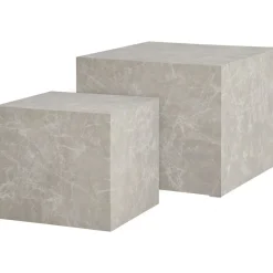 Prague soffbordsset - Marmorlook