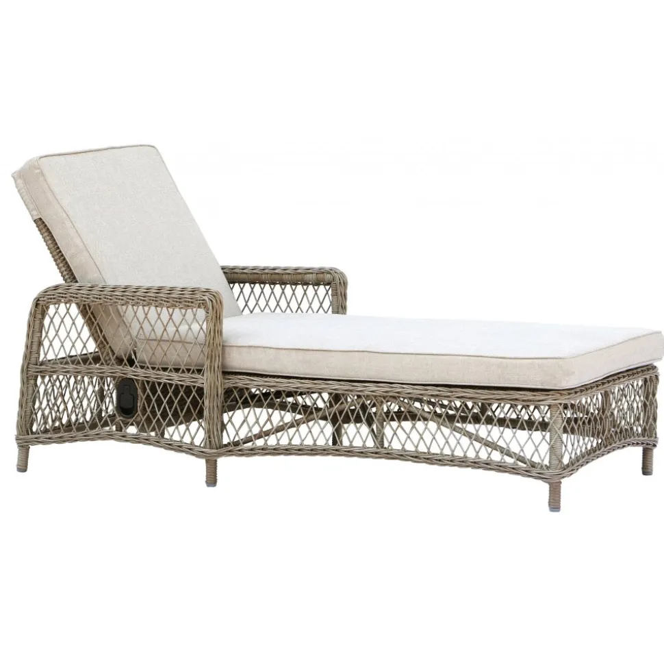 Provence solsäng med fällbar rygg - Natur