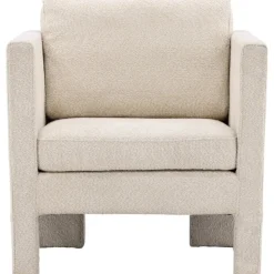 Ragusa fåtölj - Vit bouclé