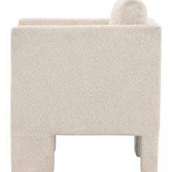 Ragusa fåtölj - Vit bouclé