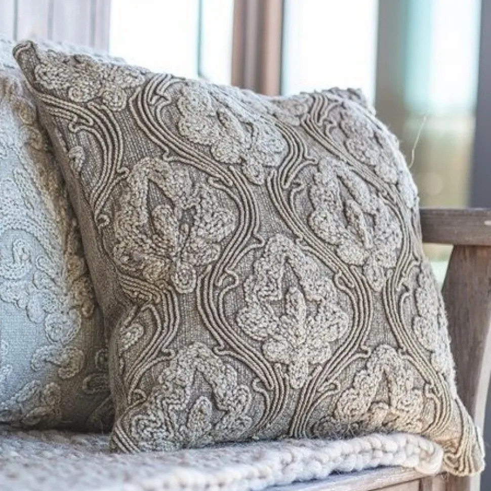 Rakel kuddfodral 45 x 45 cm - Beige