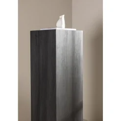 Ramsvik sidobord 40 x 40 x 130 cm - Svart