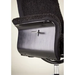 Reclinerfåtölj med fotpall Svart / Krom - Hagön + Textilrengöring för möbler