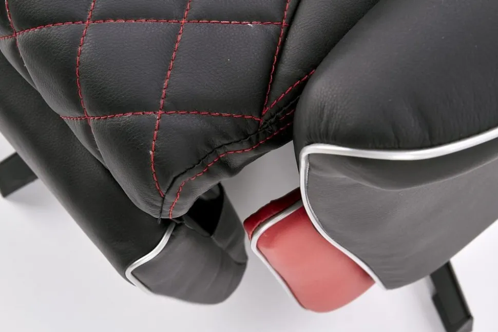 Reclinerfåtölj svart / röd - Camaro lyx + Fläckborttagare för möbler