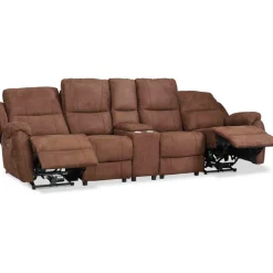 Reclinersoffa 287 cm el-styrning