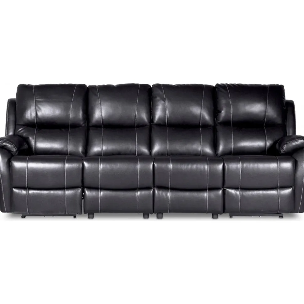 Reclinersoffa elektrisk ställbar 4-sits - Enjoy Chicago