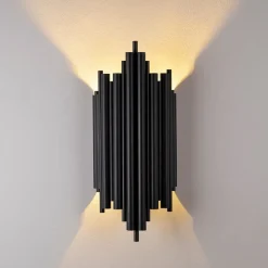 Reis vägglampa 13340 - Svart