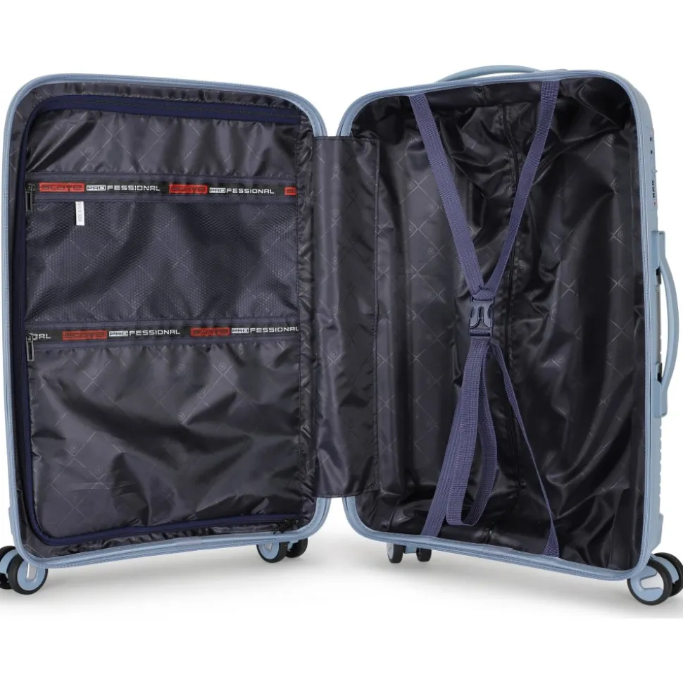 Resväska set om 3 st med kodlås