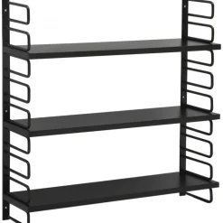 Retro vägghylla svart + Fläckborttagare för möbler