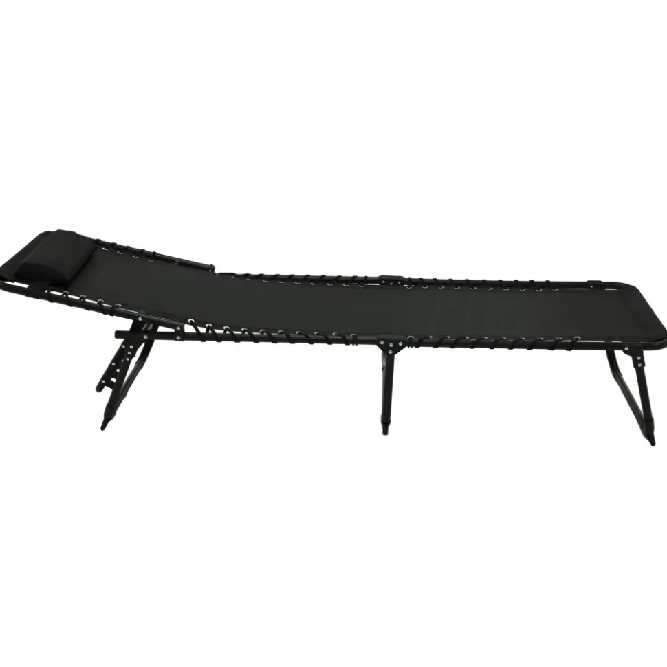 Örgryte solsäng - Ställbar | Svart + Rengöringsmedel för utemöbler