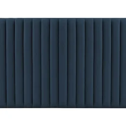 Ribbersborg sänggavel (Blå sammet) - Valfri bredd