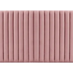 Ribbersborg sänggavel (Rosa sammet) - Valfri bredd