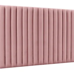 Ribbersborg sänggavel (Rosa sammet) - Valfri bredd