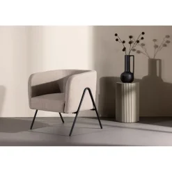 Rika fåtölj - Beige/Svart