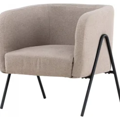 Rika fåtölj - Beige/Svart