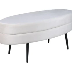 Rino sittpuff - Beige sammet