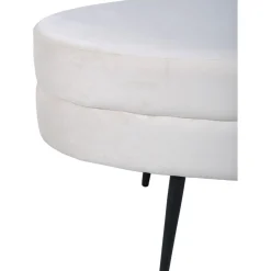 Rino sittpuff - Beige sammet