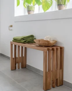 Rio Teak Skål - Teak - Ø40