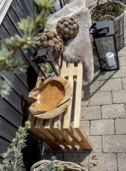 Rio Teak Skål - Teak - Ø30