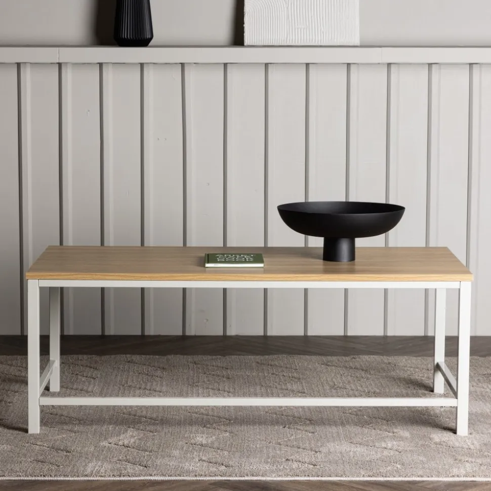 Rise soffbord 120 x 60 cm - Greige