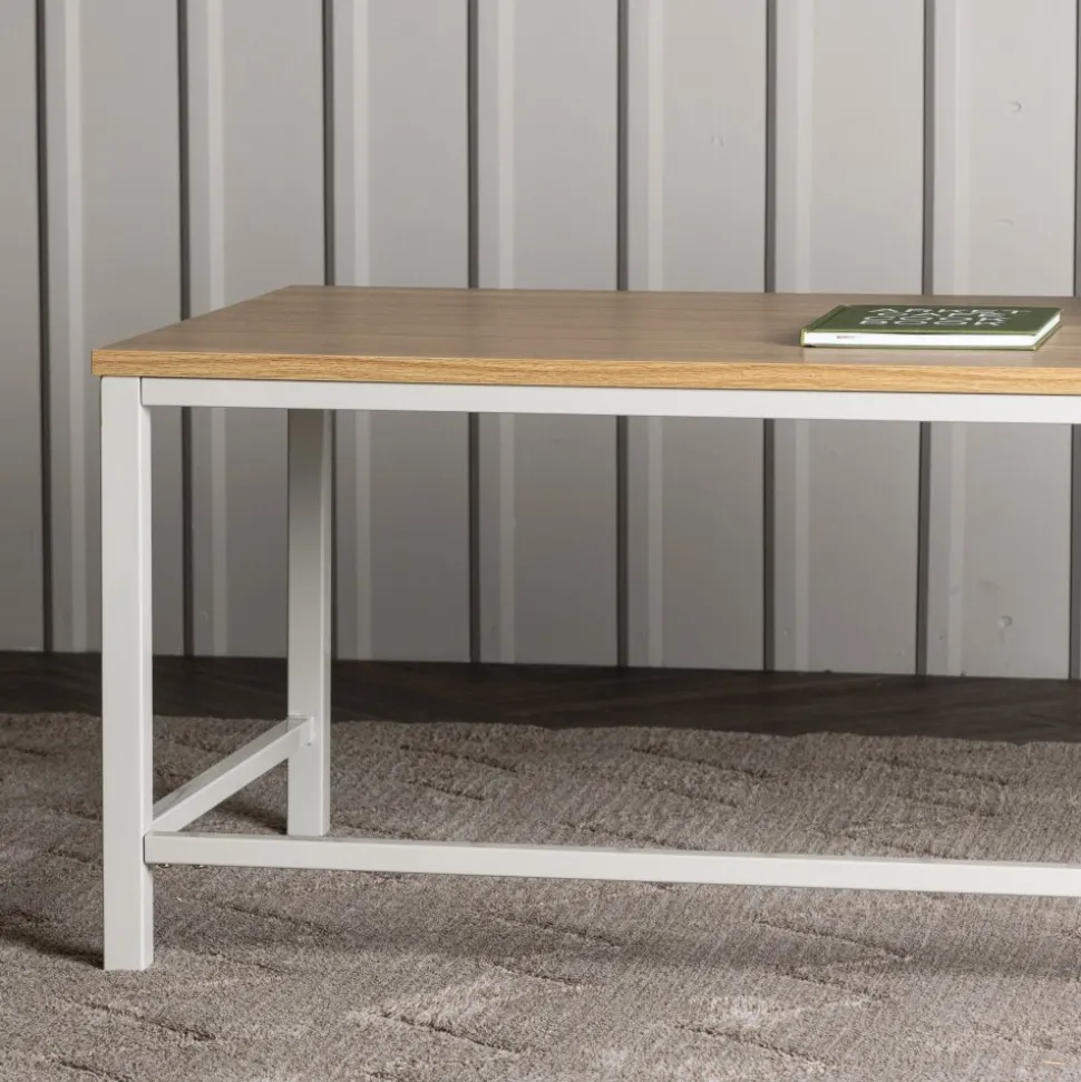 Rise soffbord 120 x 60 cm - Greige