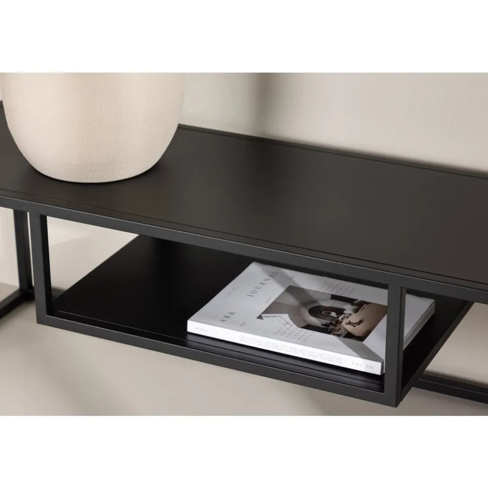 Riverside TV-bänk - Svart