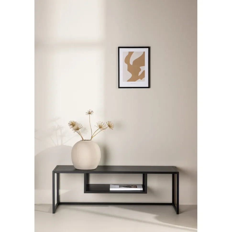 Riverside TV-bänk - Svart