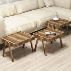 Roma satsbord 53,6 x 40 cm - Valnöt