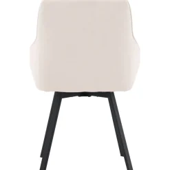 Rosie matstol - Beige/svart