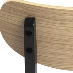 Roxby matstol - Ek/svart