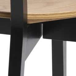 Roxby matstol - Ek/svart