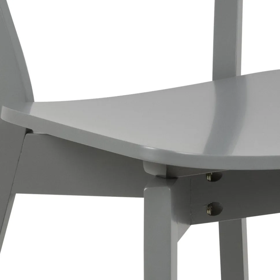Roxby matstol - Ljusgrå
