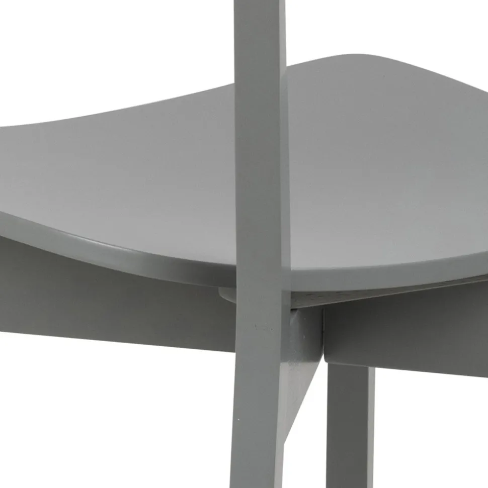 Roxby matstol - Ljusgrå
