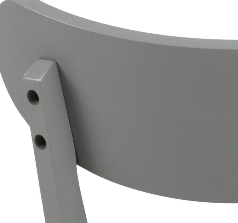 Roxby matstol - Ljusgrå