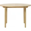 Runt matbord Ø120 cm i oljad ek