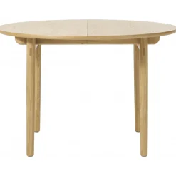 Runt matbord Ø120 cm i oljad ek