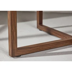 Runt matbord valnöt Ø120 cm - Durango